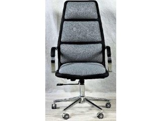 كرسي اداري مكتبي مبطن جلد مستورد _ Office chair بتصميم متميز وعصري