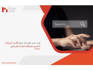 زيد من أرباحك مع أهم شركات تحسين محركات البحث في دبي