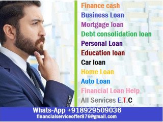 URGENT LOAN OFFER ARE YOU IN NEED CONTACT US I NEED A LOAN ANY WHERE +918929509036