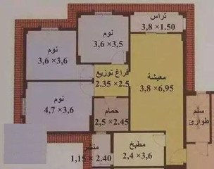 شقه 120 متر المرحله السابعه بمدينه المستقبل للقوات المسلحه خالصه الثمن نهائى
