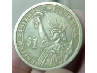 عملة معدنية واحد دولار معدنى امريكى لتانى رؤساء امريكا