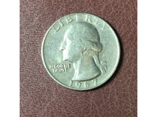 ربع دولار امريكي سنة 1967