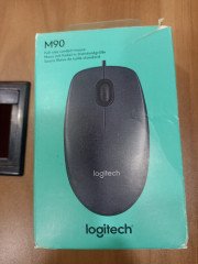 Logitech M90 Optical Wired Mouse - Black