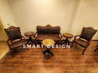 انتريه زان كلاسيك راقي من smart design أثاث صناعة الزان للتواصل ٠١١٢٣٠٤٣٨٤٠