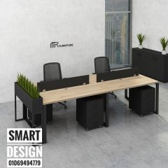 Work station modern/خليات عمل خشبmdfاسباني